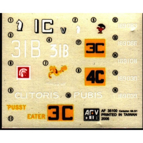 AFV 35100 1/35 Centurion Mk5/1 V.N. RAAC
