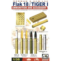 AFV 1/35 German 8.8mm L/56 Ammunition And Accessory