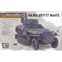 AFV Club AF35118 1/35 German Sd.Kfz.25 Ausf.C. (Late Type) Plastic Model Kit