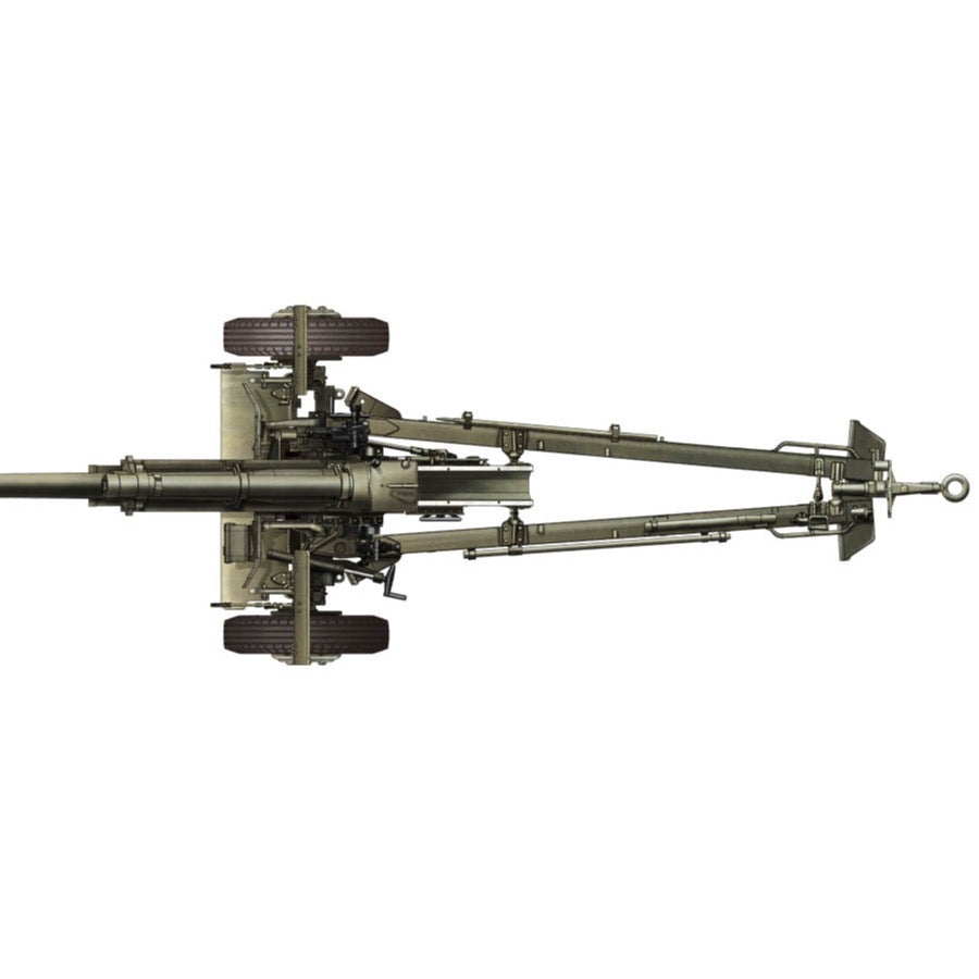 AFV 35182 1/35 105mm Howitzer M2A1 w/ M2A2 Carriage