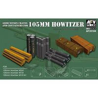 AFV 35184 1/35 105mm Howitzer Ammo and Accessories
