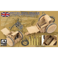 AFV 35264 1/35 WW2 British Rota w/ 2 Pounder Ammunition Set 24 pce