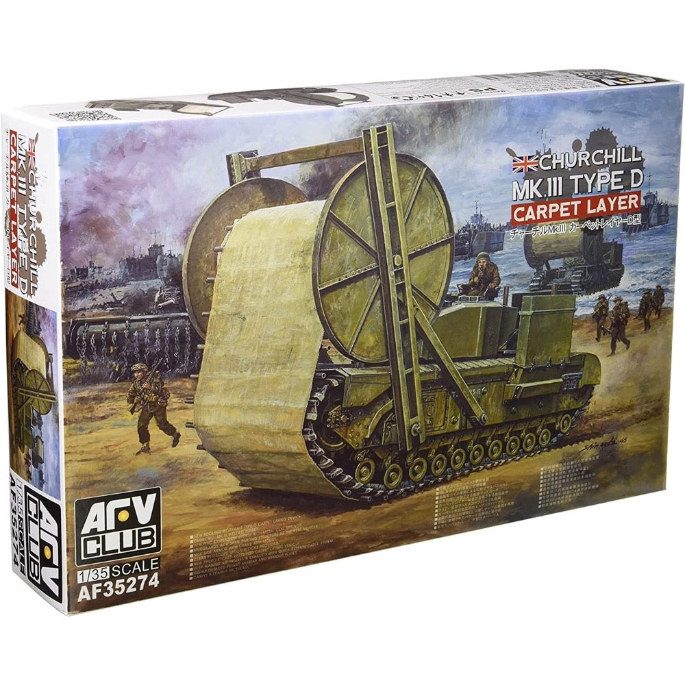 AFV 35274 1/35 Churchill Mk.III Carpet Layer Type D