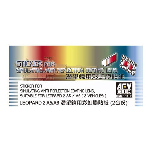 AFV AC35013  1/35 Reflection Sticker for Leopard