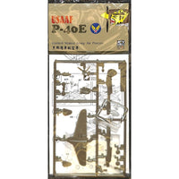 AFV Club AR144S04 1/144 P40-E Plastic Model Kit