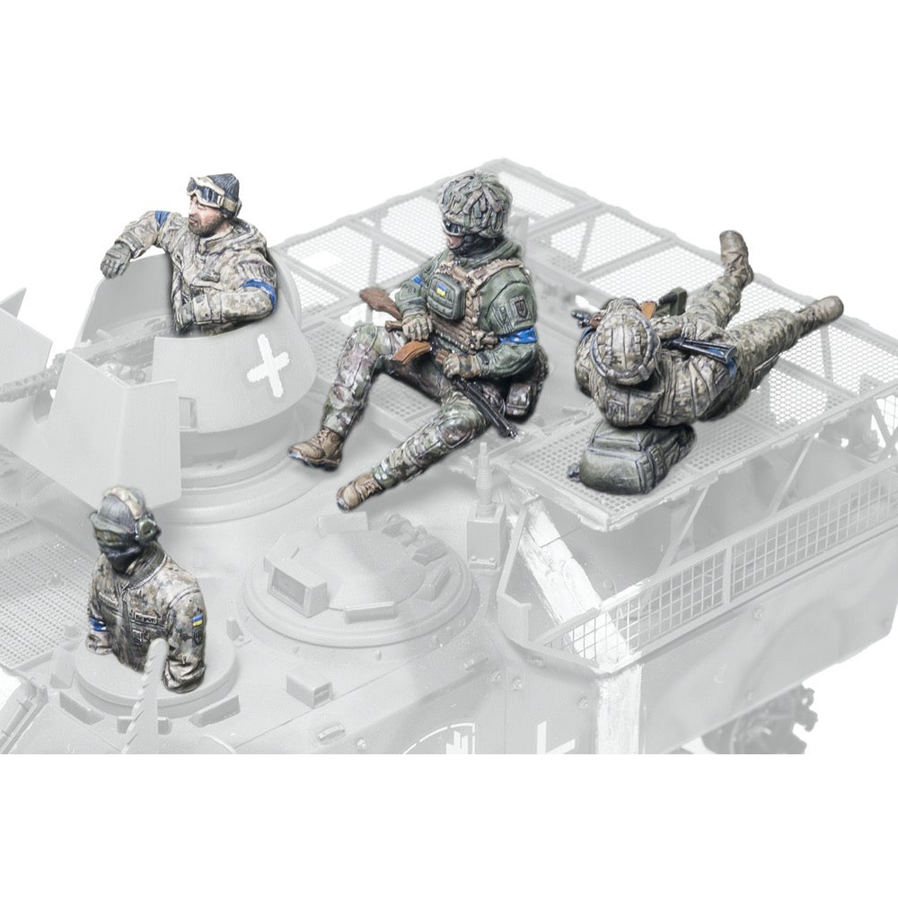 AFV HF772 1/35 Ukrainian YPR-765 PRI.50 APC Crew 4 Figures
