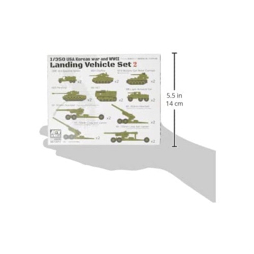 AFV Club SE73517 1/350 USA Korea War and WW2 Landing Vehicle Set