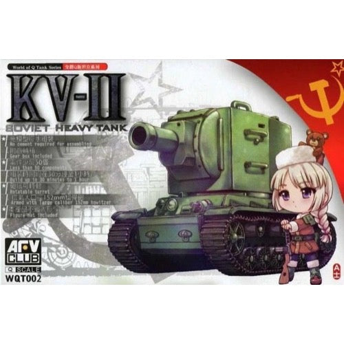 AFV WQT002 Club Q Tank KV-II Soviet Heavy Tank