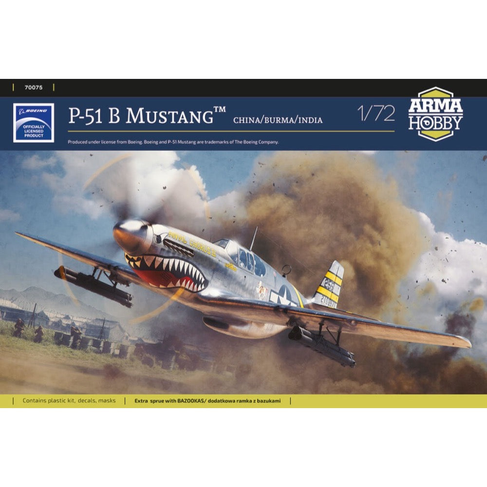 Arma Hobby 70075 1/72 P-51B Mustang CBI 5902734373779