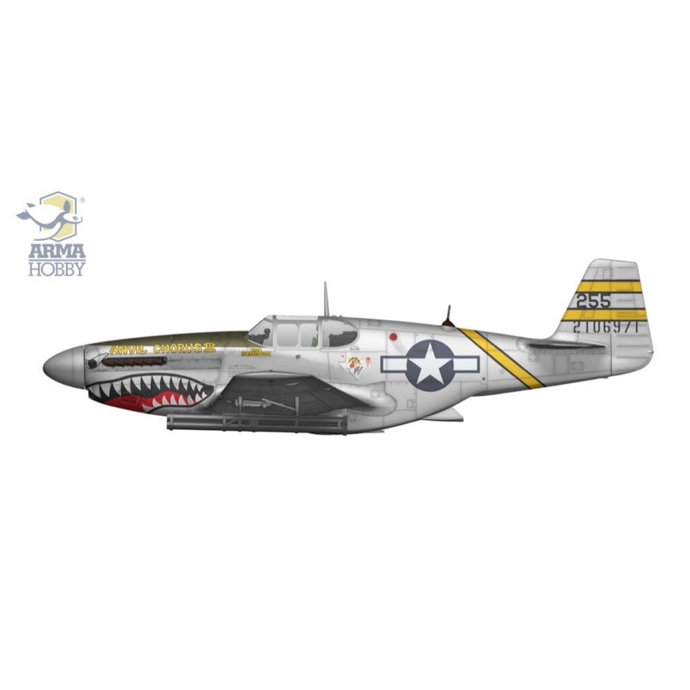 Arma Hobby 70075 1/72 P-51B Mustang CBI 5902734373779