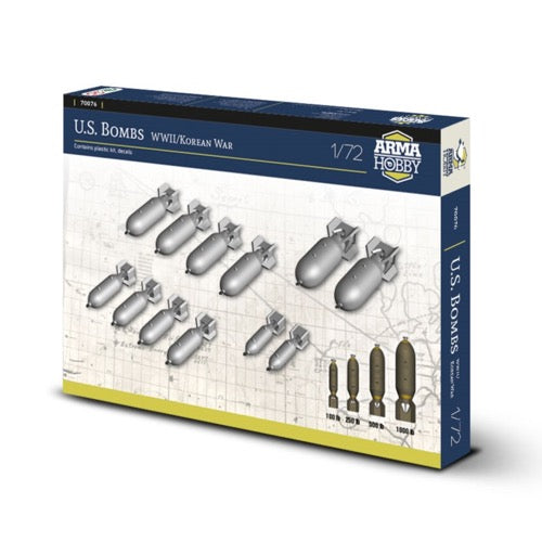 Arma Hobby 70076 1/72 US Bombs WW2 5902734373694