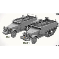 Andy's Hobby HQ 1/35 M3 and M3A1 US WWII Halftrack Model Kit