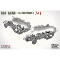Andy's Hobby HQ 1/35 M3 and M3A1 US WWII Halftrack Model Kit