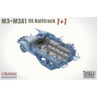 Andy's Hobby HQ 1/35 M3 and M3A1 US WWII Halftrack Model Kit