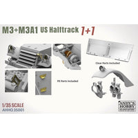 Andy's Hobby HQ 1/35 M3 and M3A1 US WWII Halftrack Model Kit