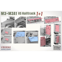 Andy's Hobby HQ 1/35 M3 and M3A1 US WWII Halftrack Model Kit