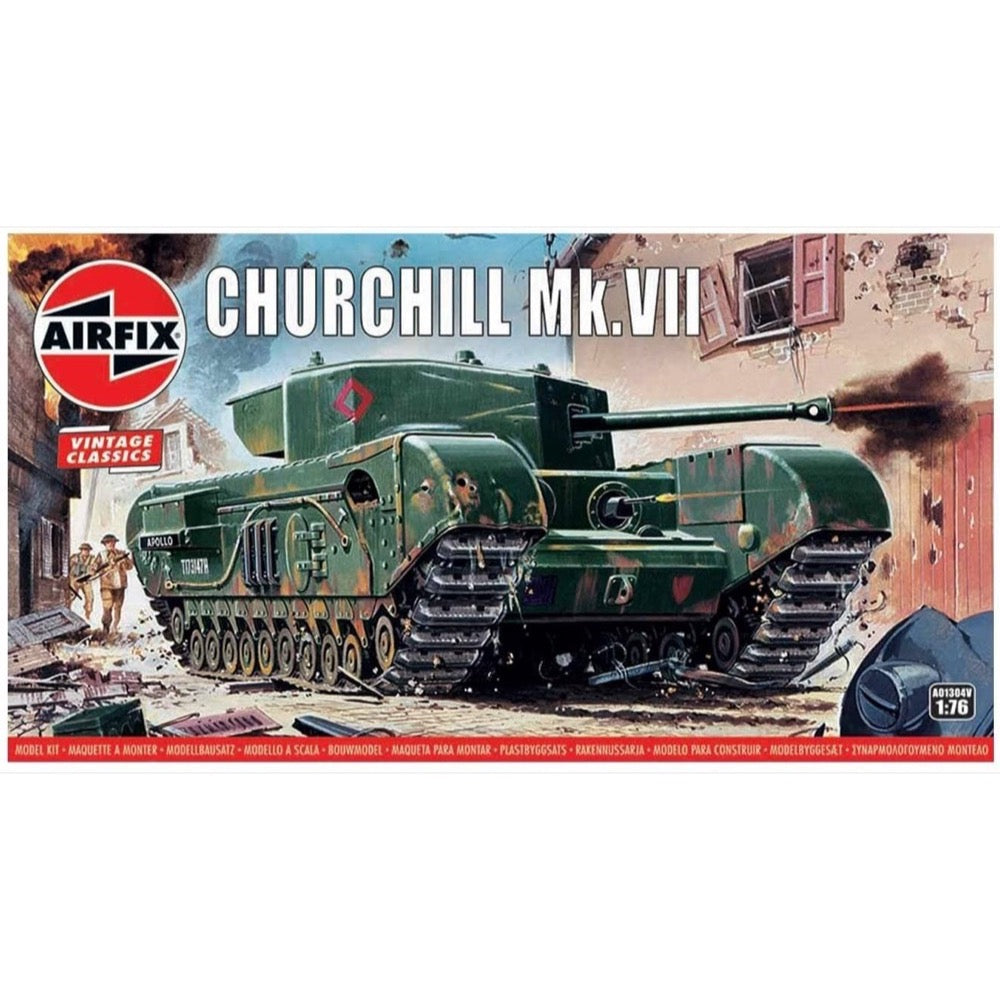 Airfix A01304V 1/76 Vintage Classics Churchill Mk. VII Tank