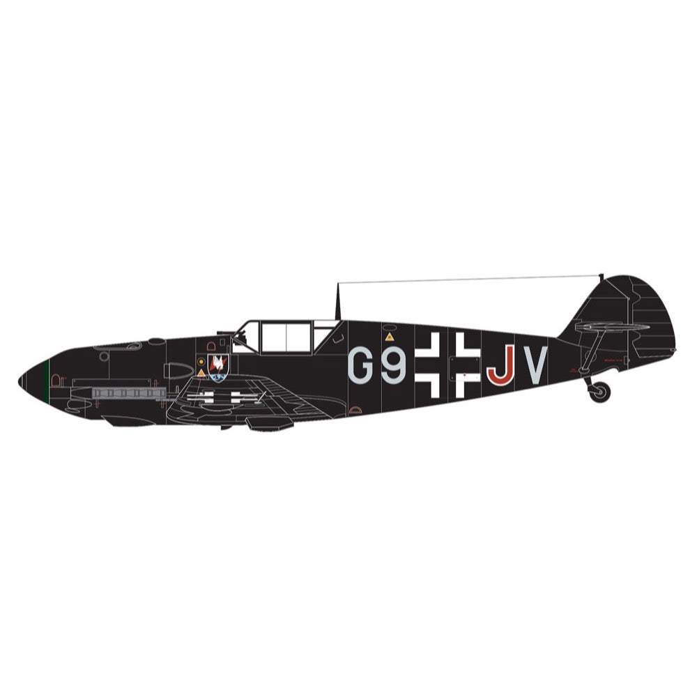 Airfix A05120B 1/48 Messerschmitt Me109E-3/E-4