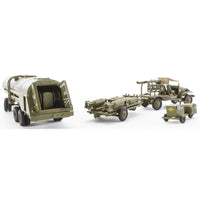 Airfix A06304 1/72 USAAF Bomber Re-Supply Set Autocar U-7144-T 4x4 Tractor Unit and F-1 Fuel Trailer