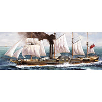 Airfix 08252V 1/180 Great Western Paddle Sail Ship
