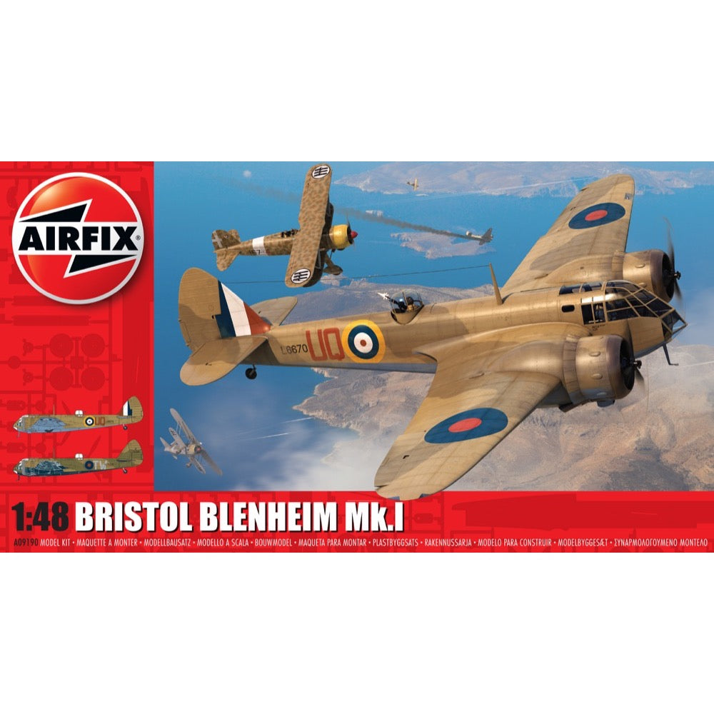 Airfix A09190 1/48 Bristol Blenheim Mk.1 Plastic Model Kit