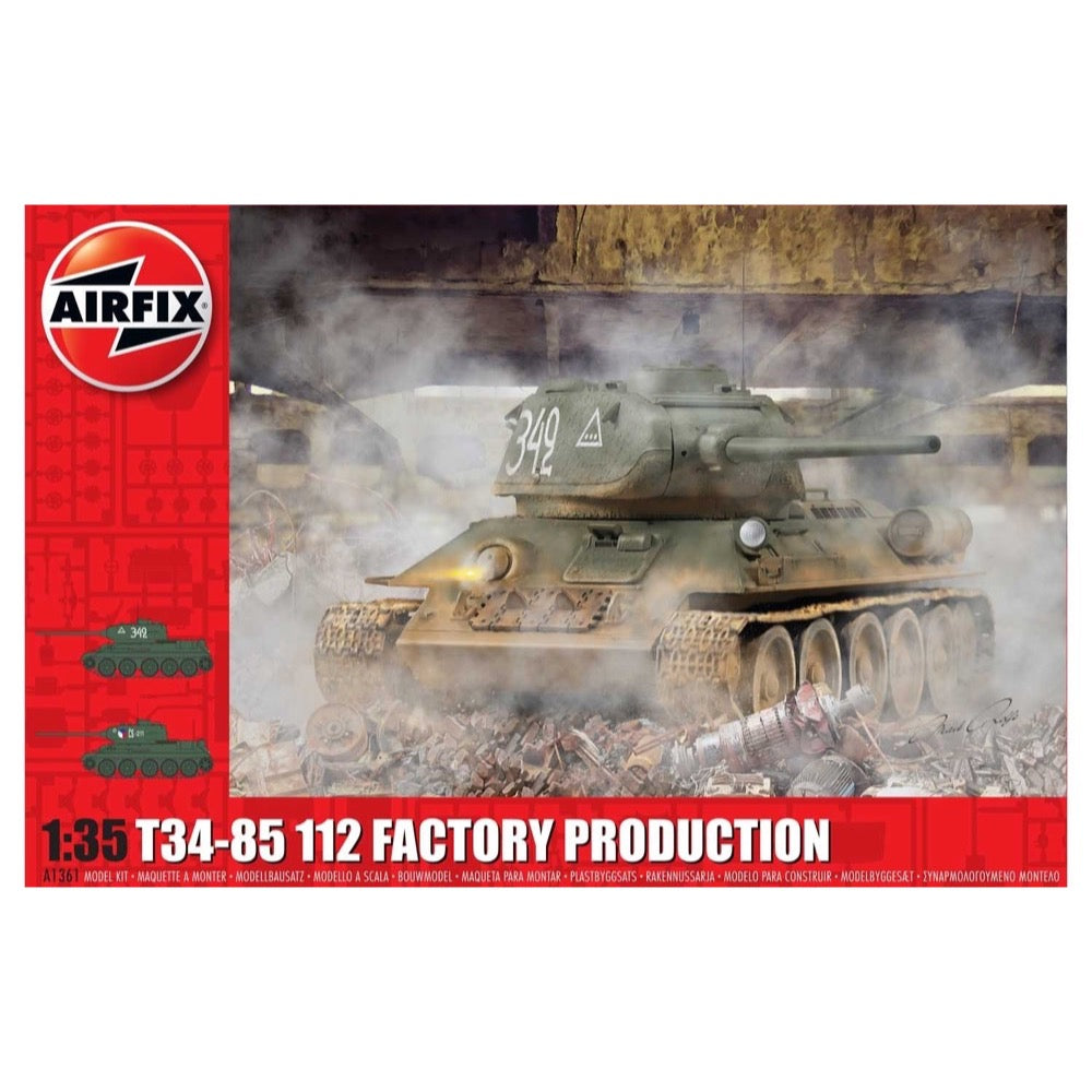 Airfix A1361 1/35 T34/85 112 Factory Production