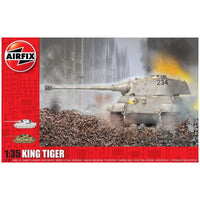 Airfix A1369 1/35 King Tiger Plastic Model Kit