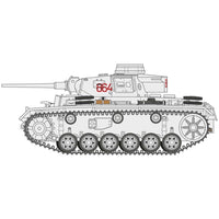 Airfix A1378 1/35 Panzer III Ausf J