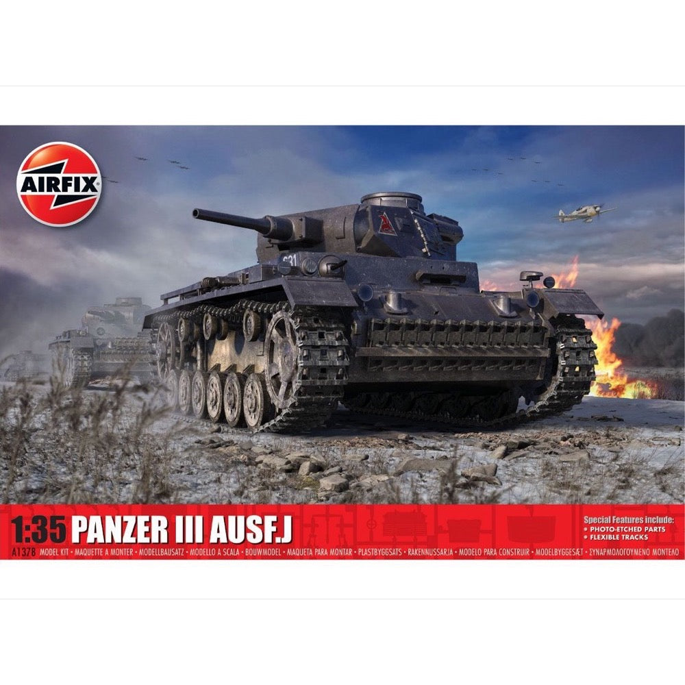 Airfix A1378 1/35 Panzer III Ausf J