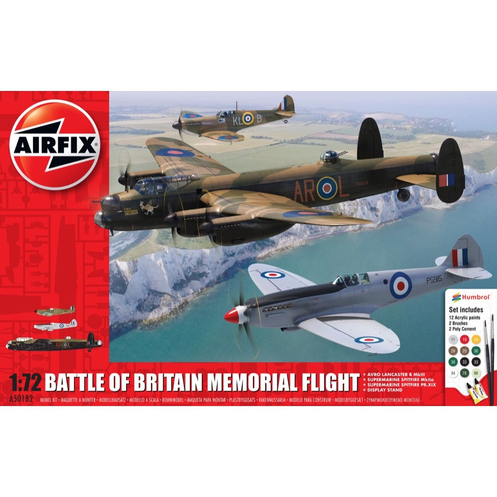 Airfix A50182 1/72 Battle of Britain Memorial Flight Gift Set