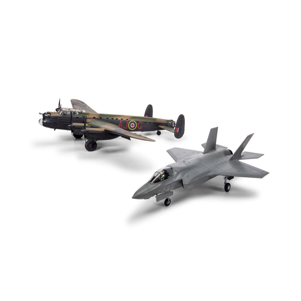 Airfix 50191 1/72 Dambusters 80th Ani Gift Set Avro Lancaster and Lockheed Martin F-35B Lightning II