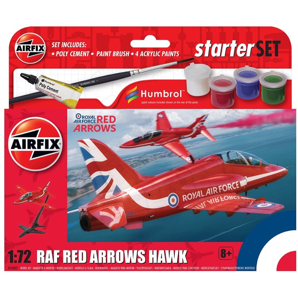 Airfix A55002 1/72 Red Arrows Hawk Starter Set