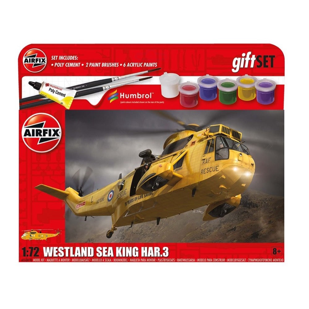 Airfix A55307 1/72 Westland Sea King HAR.3 Large Starter Set