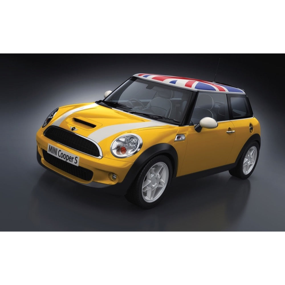 Airfix A55310 1/32 Mini Cooper S Starter Set Yellow Final Stock