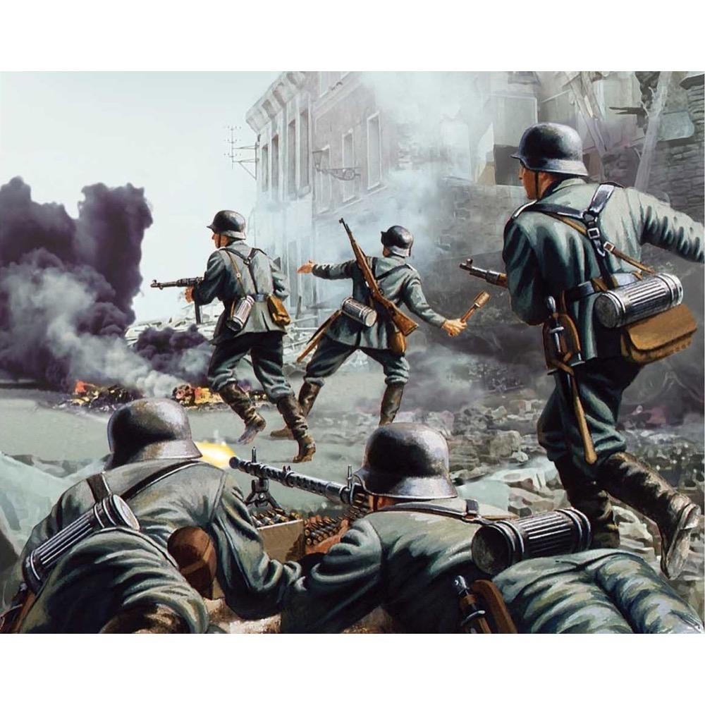 Airfix A02702V 1/32 WWII German Infantry Plastic Model Kit