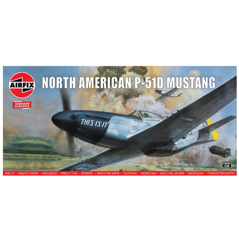 Airfix A14001V 1/24 North American P-51D Mustang