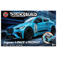 Airfix J6033 Quickbuild Jaguar I-PACE eTROPHY Plastic Model Kit