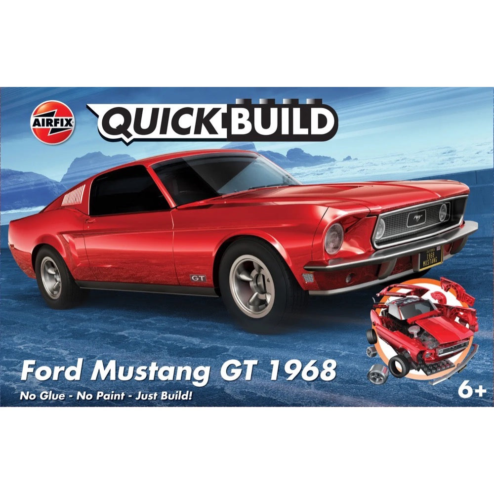 Airfix J6035 Quickbuild Ford Mustang GT 1968