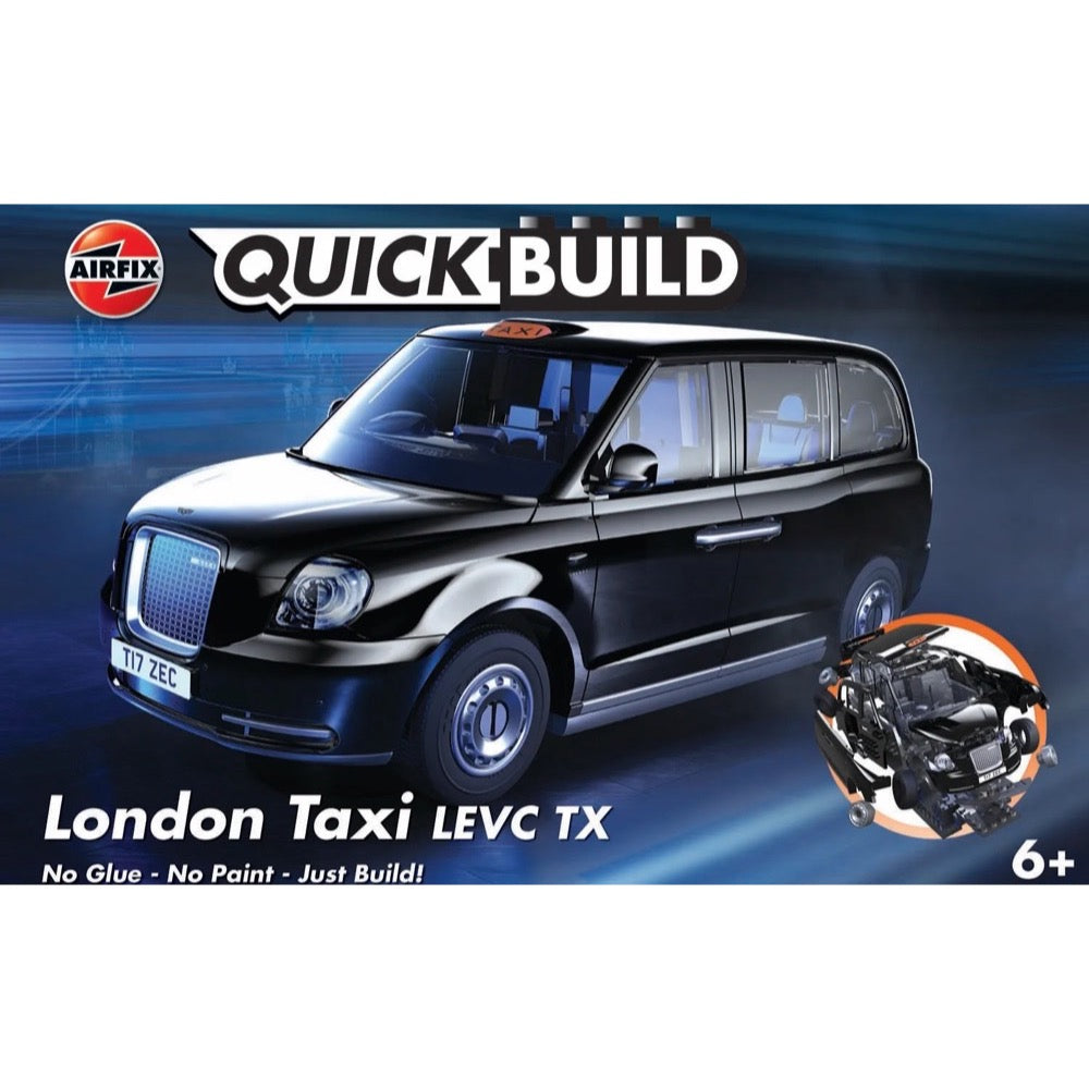 Airfix J6051 London Taxi LEVC TX Quick Build