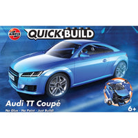 Airfix J6054 QuickBuild Audi TT Coupe Blue 5055286686535
