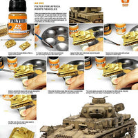 AK Interactive AK065 Weathering Filter for Afrika Korps Vehicles Enamel 35mL