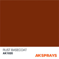 AK Interactive 1020 Rust Basecoat Spray Paint 150ml