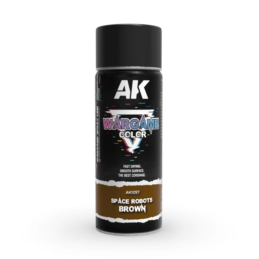 AK Interactive Space Robots Brown Spray Paint 400ml
