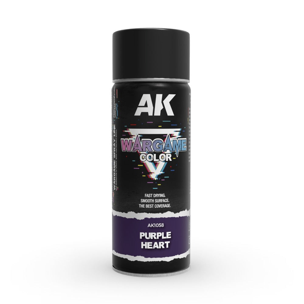 AK Interactive AK1058 Purple Heart Spray Paint 400ml