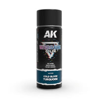 AK Interactive Cold Blood Turquoise Spray Paint 400ml