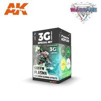 AK Interactive AK1064 Wargame Color Green Plasma and Glowing Effects Acrylic Paint Set