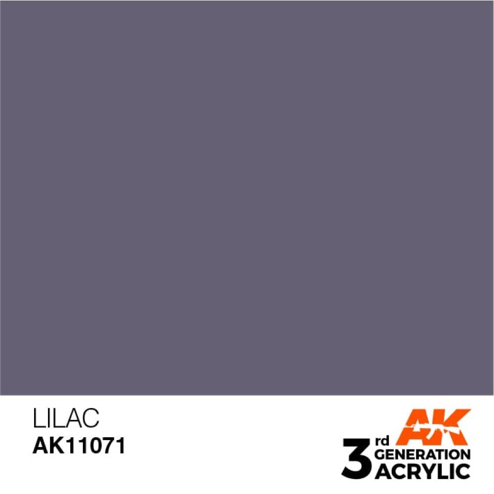 AK Interactive AK11071 Lilac Acrylic Paint 17ml (3rd Generation)