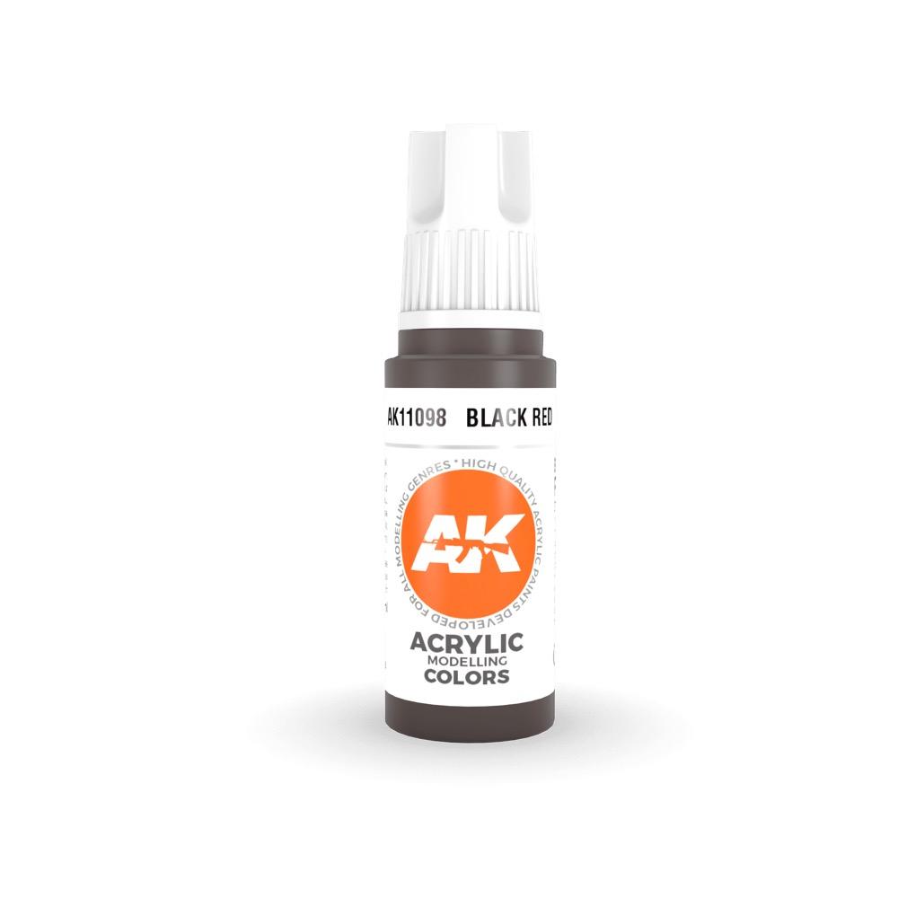 AK Interactive AK11098 Black Red Acrylic Paint 17ml (3rd Generation)