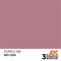AK Interactive AK11224 Purple Ink 17ml (3rd Generation)