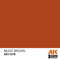 AK Interactive AK11278 Colour Punch Ultra Pigmented Beast Brown 17 ml (3rd Generation)